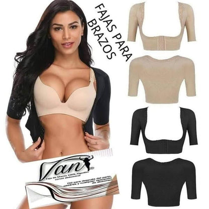CHALECO MOLDEADOR DE BRAZOS CON CORRECTOR DE POSTURA Y LEVANTA BUSTO